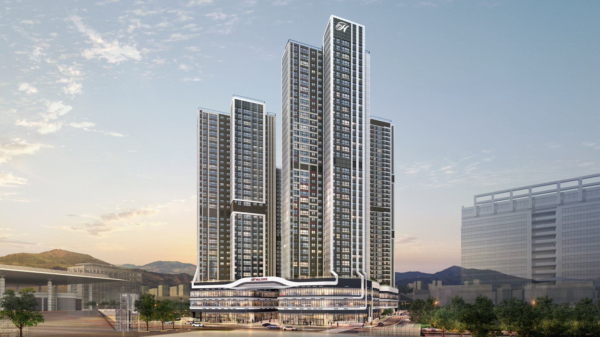 옛 롯데백화점 그 자리 구월동 중심 39층